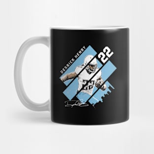 Derrick Henry Tennessee Stripes Mug